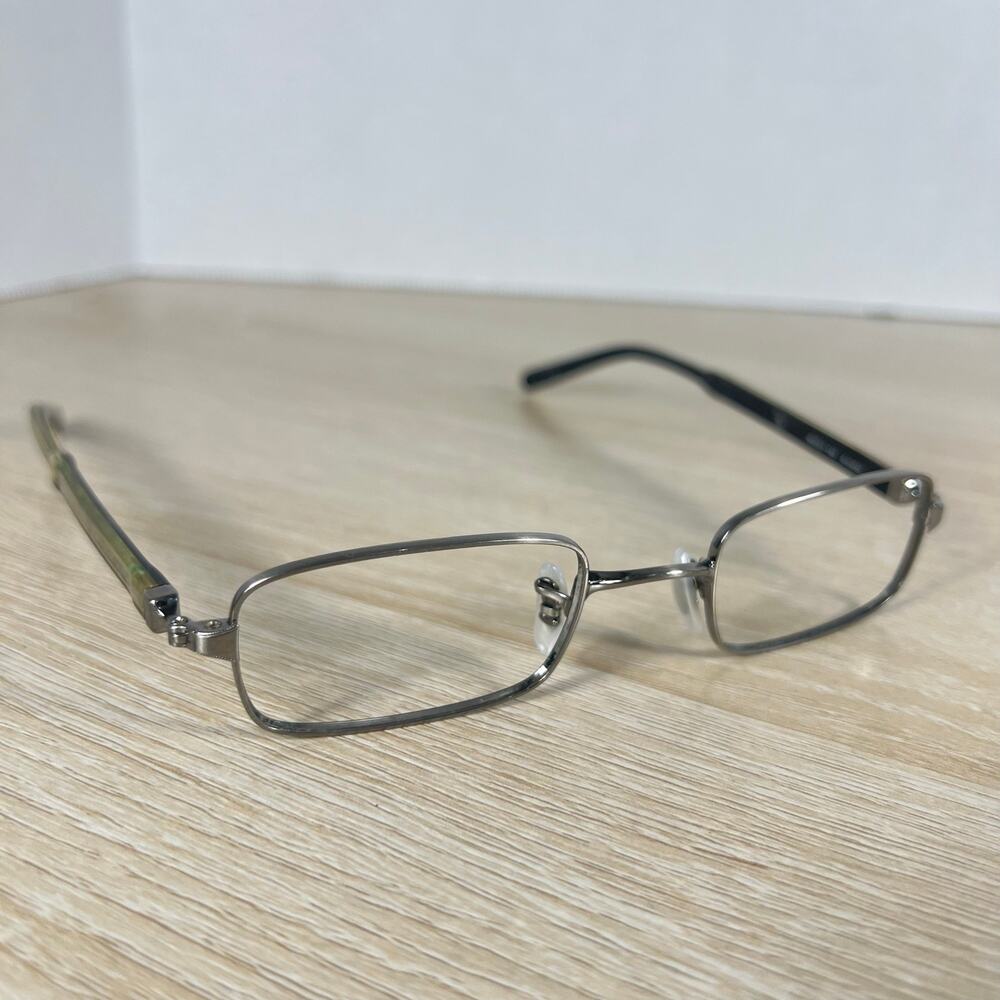 Oliver Peoples Arnaldo P/CBK Gunmetal Black Eyeglasses Frames 46-21 140 Japan